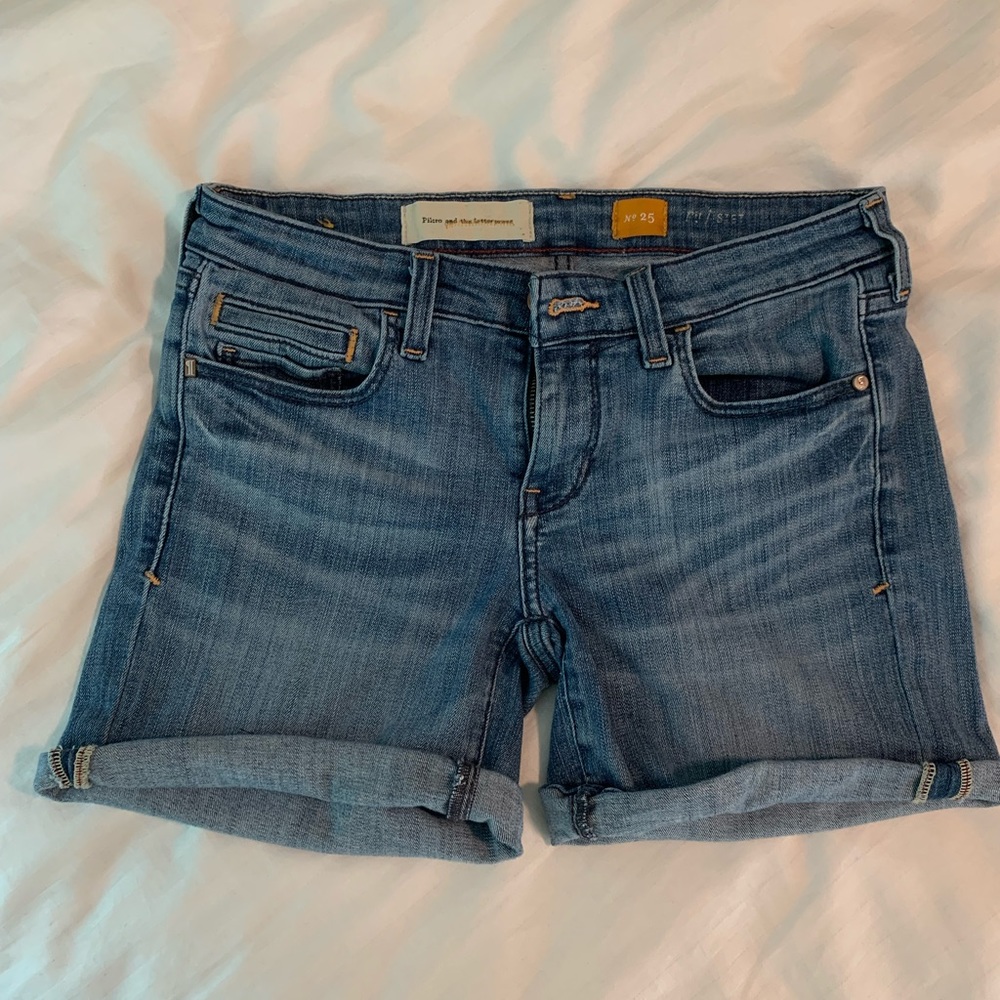 Anthropologie Pilcro denim shorts